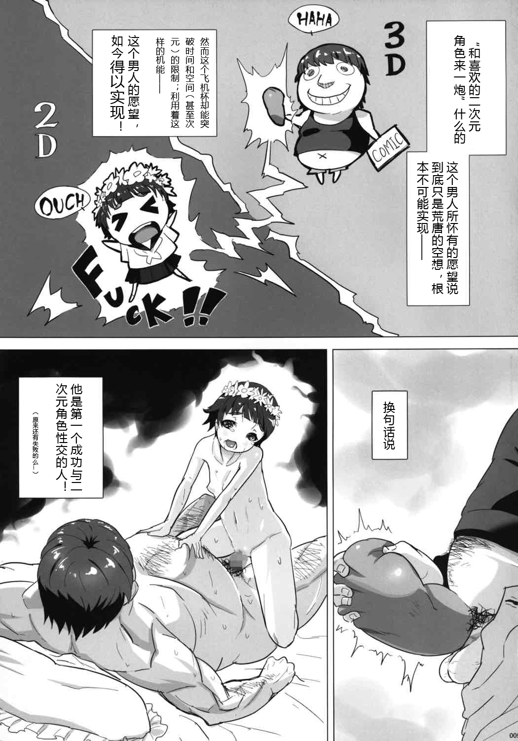 (C85) [性竜 (性竜)] オレのオナホは二次マ×コに通ずる (とある科学の超電磁砲) [中国翻訳]