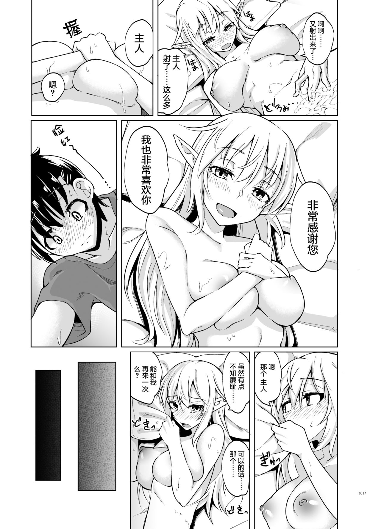 [SlapStickStrike (ステルス改行)] とあるエルフを引き取りまして [中国翻訳] [DL版]