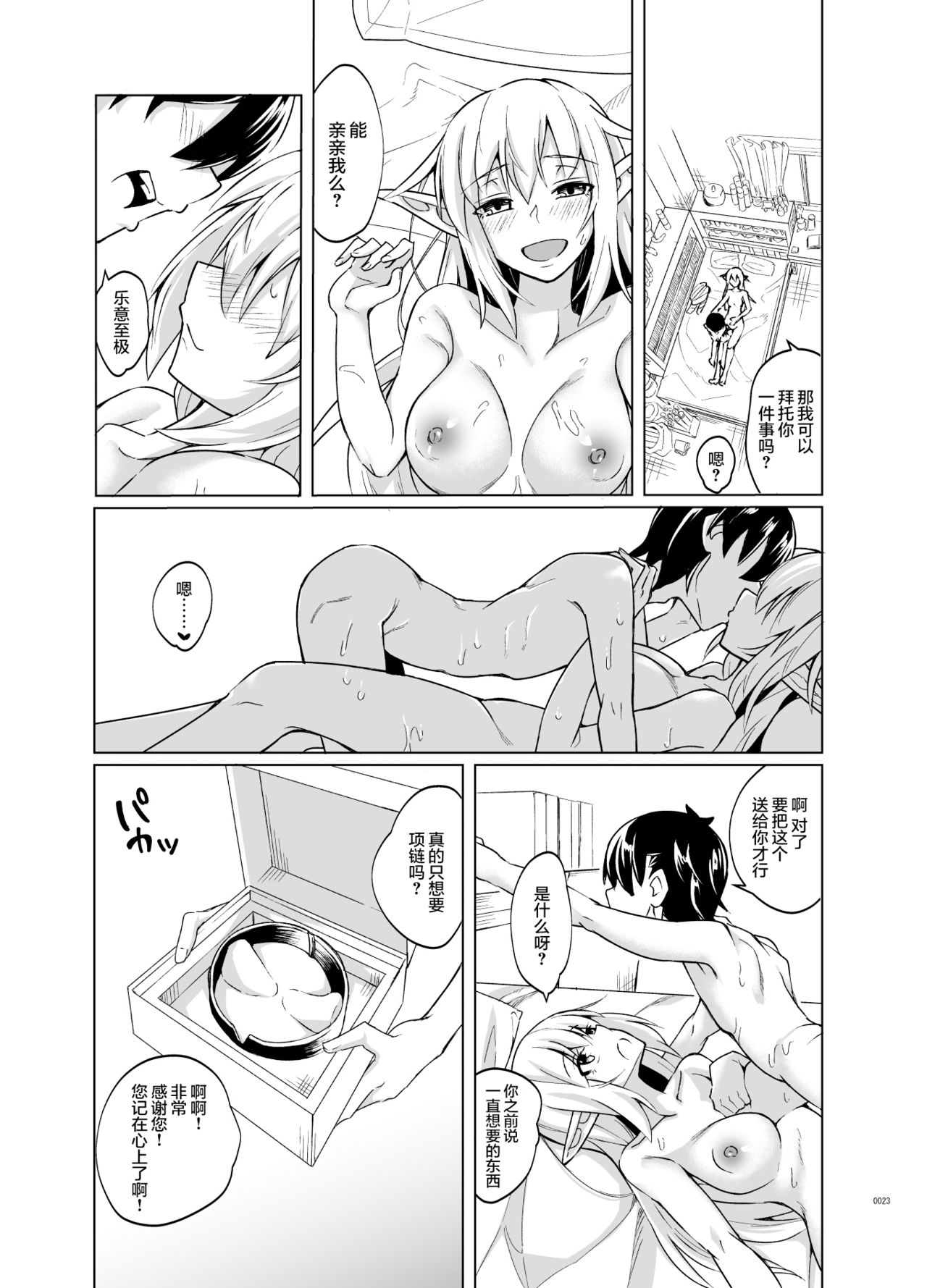 [SlapStickStrike (ステルス改行)] とあるエルフを引き取りまして [中国翻訳] [DL版]