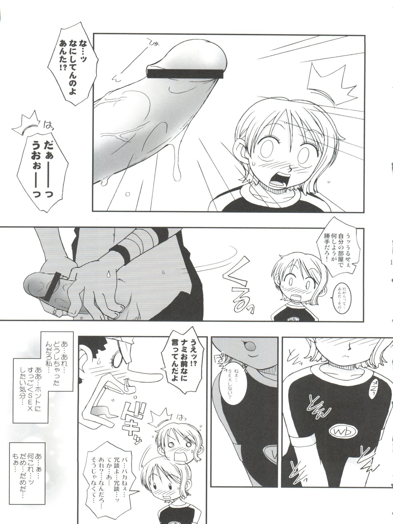 (C64) [KENIX (にんにん)] ORANGE PIE Vol.3 (ワンピース)