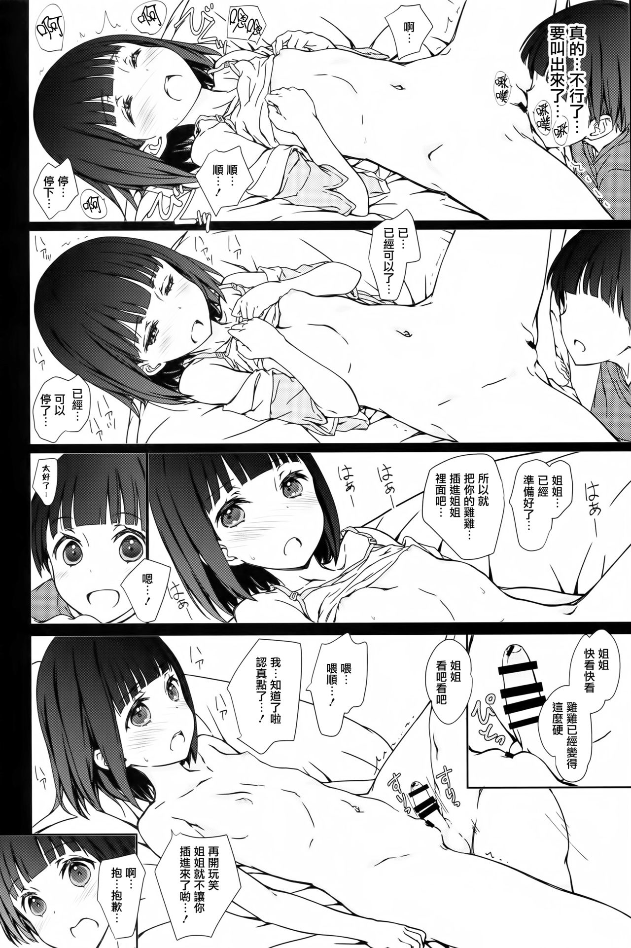 (コミティア120) [超平板小娘電視台 (ほっけうるふ)] お姉ちゃんと僕と [中国翻訳]