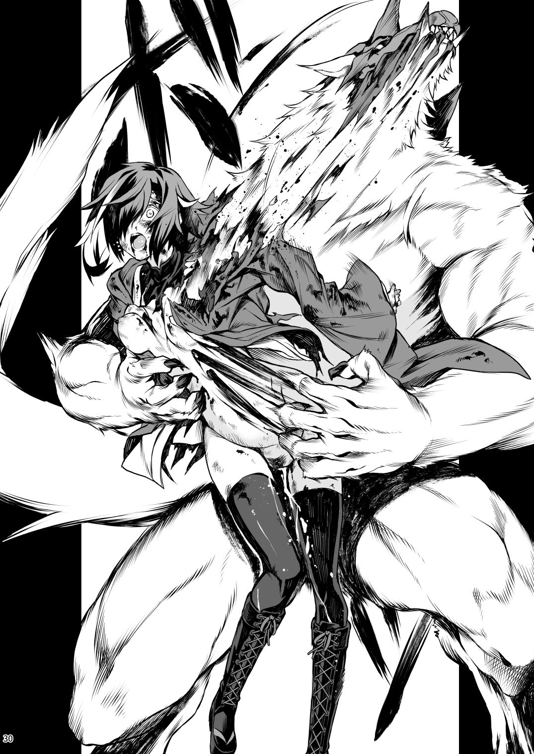 [ひとでなし (タケ)] Little Red [DL版]