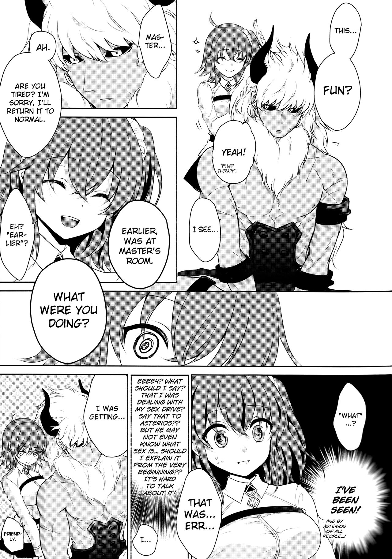 (C92) [Ice Sugar (うた乃)] ○○○なところを見られちゃいました。 (Fate/Grand Order) [英訳]