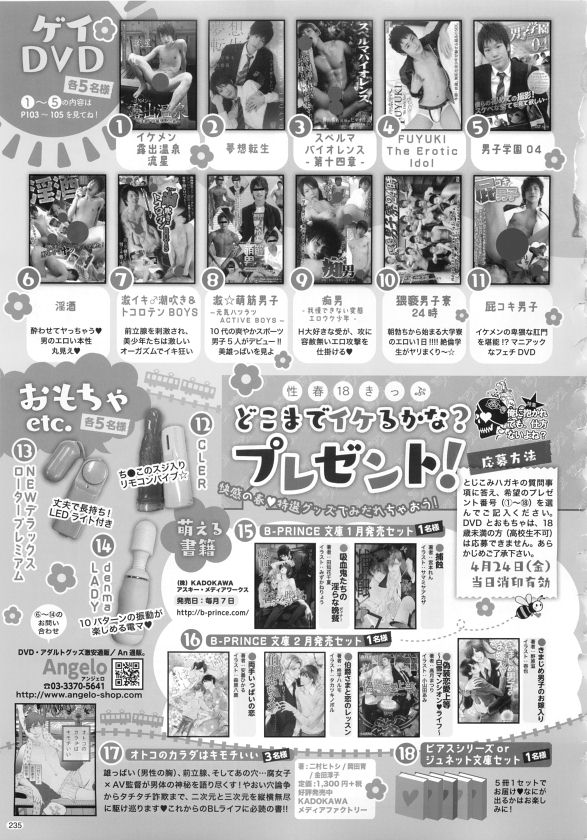 ボーイズピアス 2015年05月号