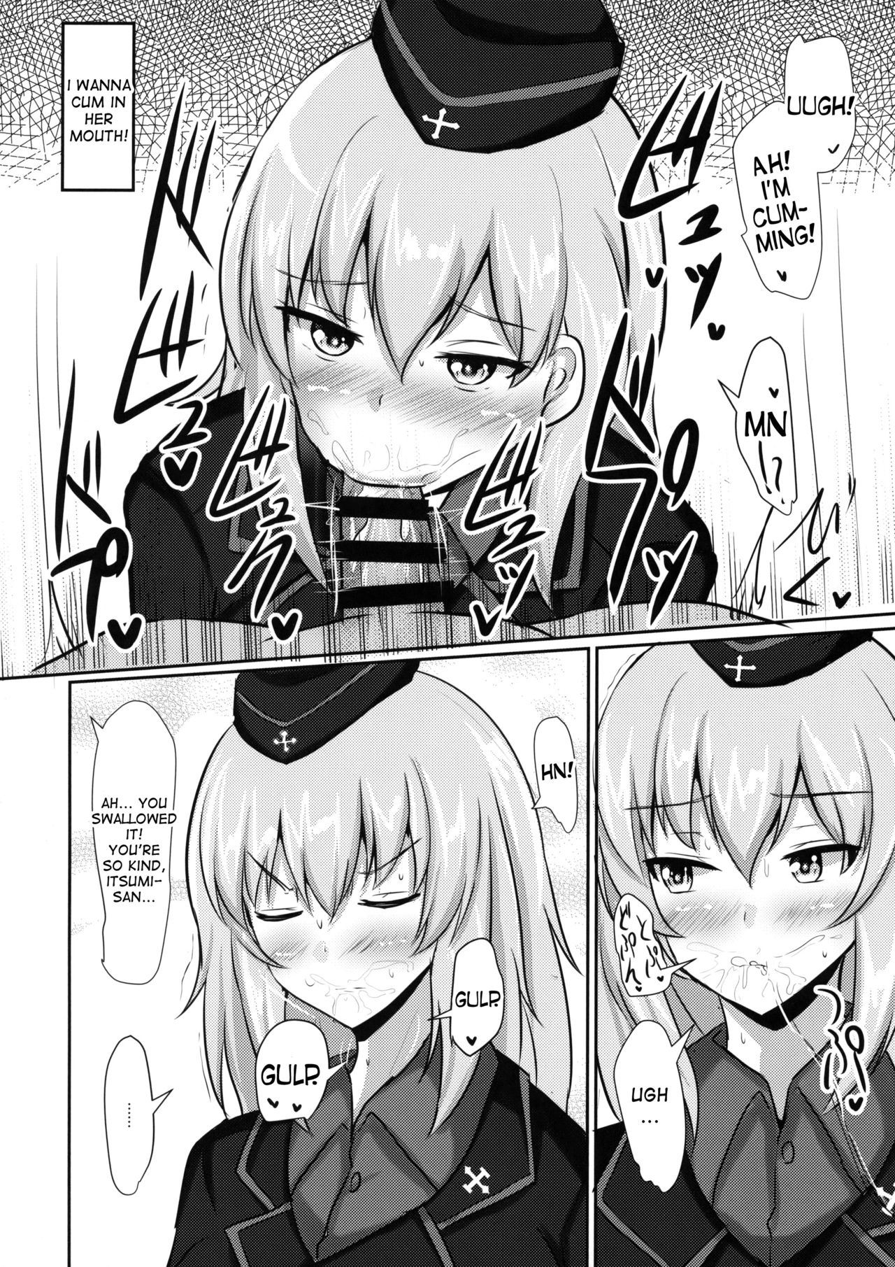 (C91) [白銀木犀 (ぽし)] お悩み逸見さん (ガールズ&パンツァー) [英訳]