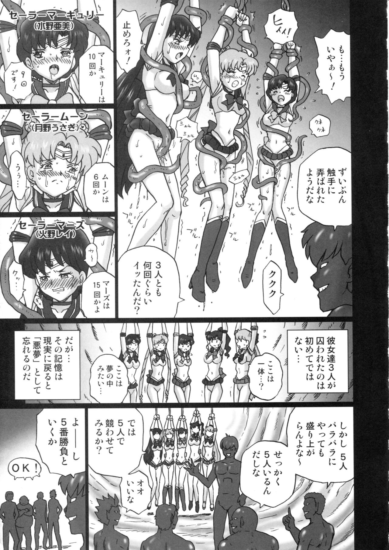 (C84) [Rat Tail (Irie Yamazaki)] TAIL-MAN SAILORMOON 5GIRLS BOOK (美少女戦士セーラームーン)