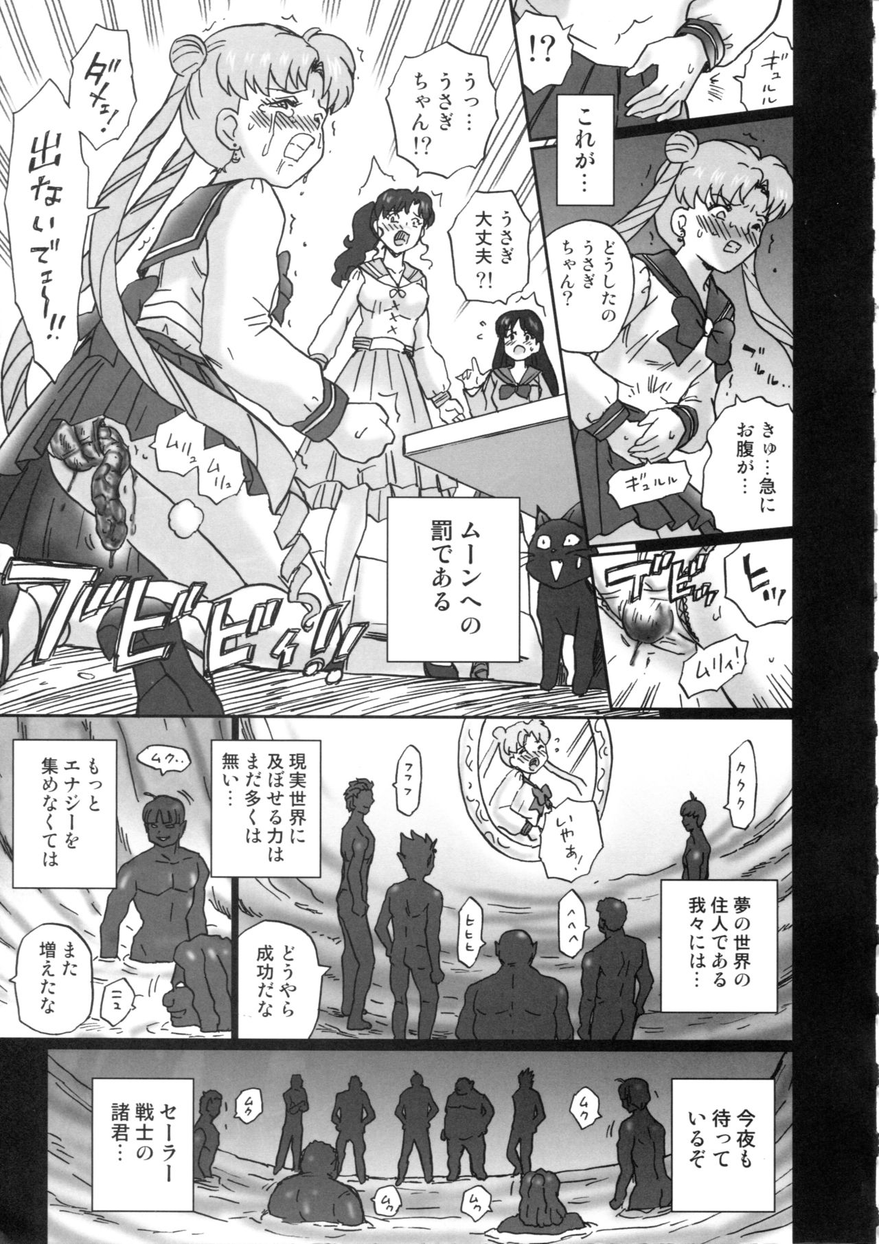 (C84) [Rat Tail (Irie Yamazaki)] TAIL-MAN SAILORMOON 5GIRLS BOOK (美少女戦士セーラームーン)