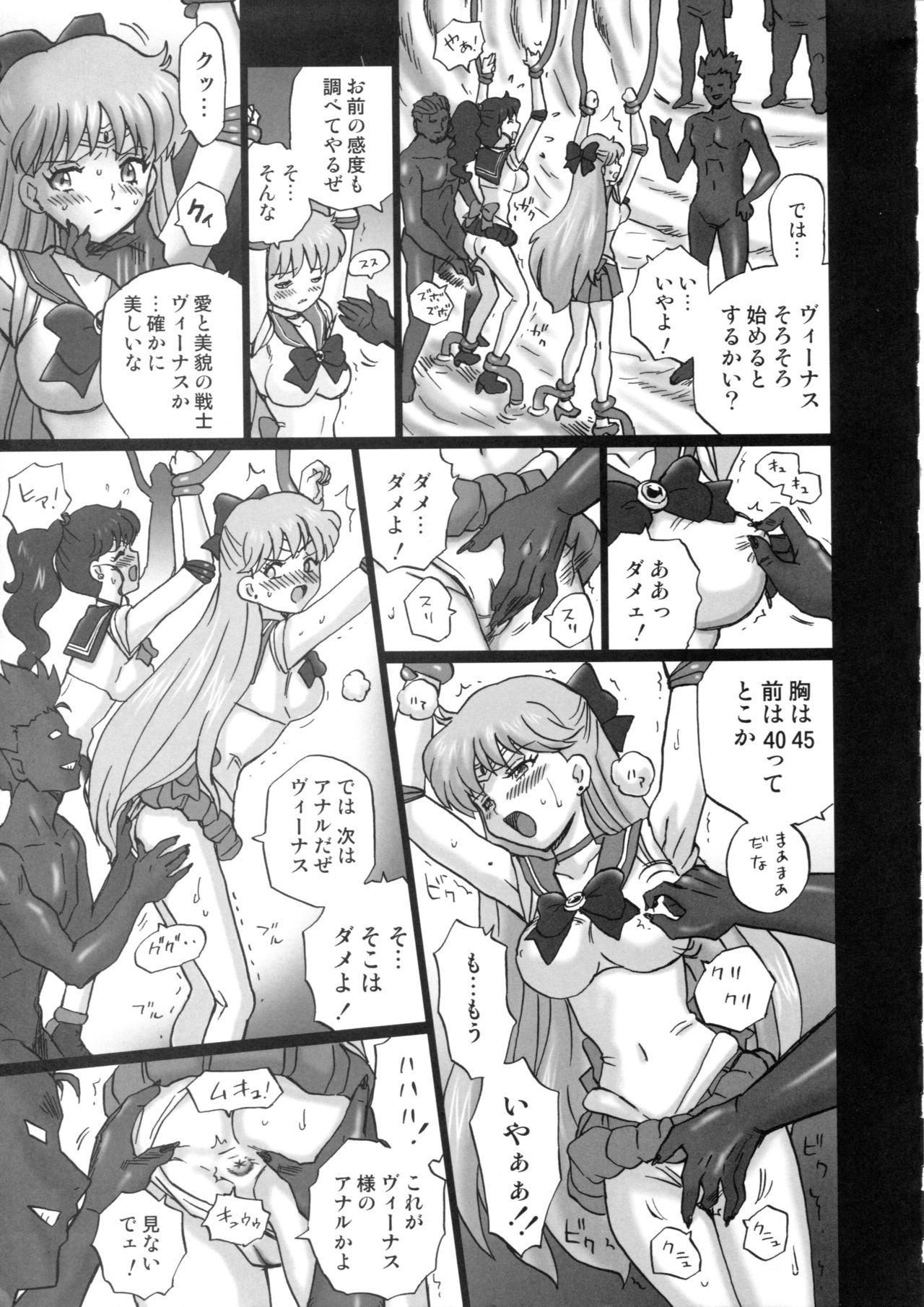 (C84) [Rat Tail (Irie Yamazaki)] TAIL-MAN SAILORMOON 5GIRLS BOOK (美少女戦士セーラームーン)