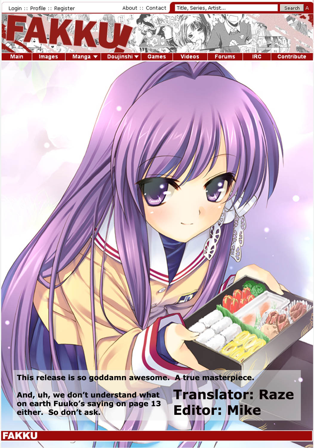 (C74) [大蔵別館 (大蔵一也)] みんなで仲良く (クラナド) [英訳]