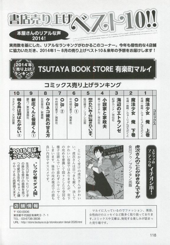 このBLがやばい! 2015年度版