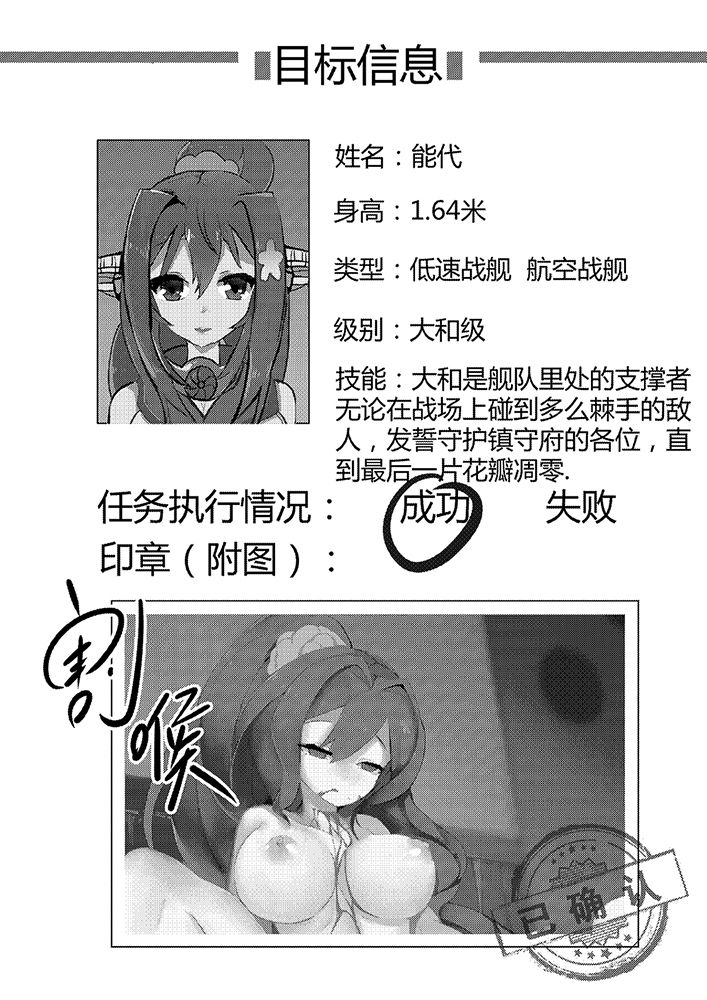 [personality] 绝望开端 大和之死 (艦隊これくしょん -艦これ-) [中国語]