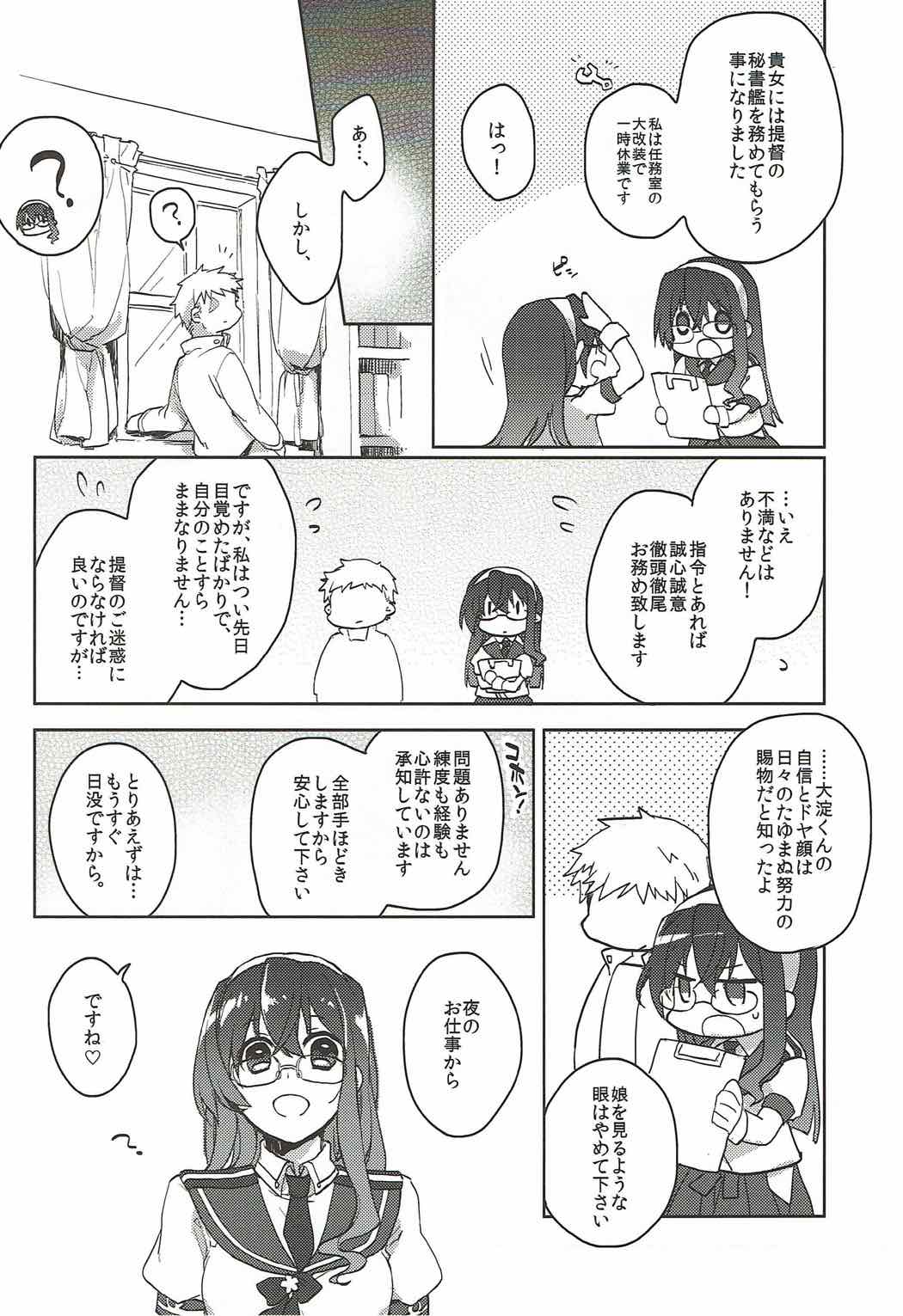 (C90) [nature. (はづき)] しあわせテイトク性活 (艦隊これくしょん -艦これ-)