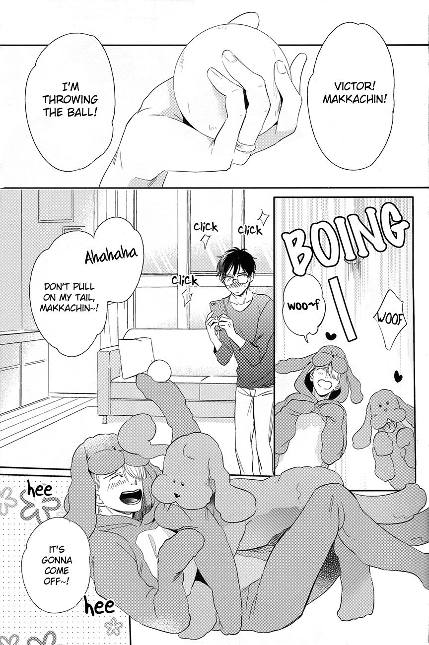 (氷奏ストラースチ2) [ユデル (ゆで)] ワンダフルデイ (ユーリ!!! on ICE) [英訳]