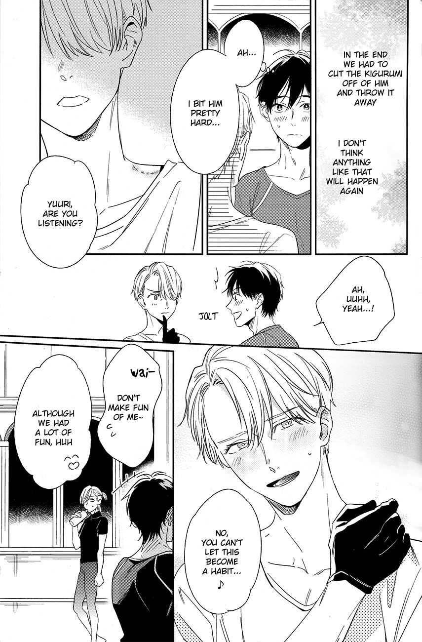 (氷奏ストラースチ2) [ユデル (ゆで)] ワンダフルデイ (ユーリ!!! on ICE) [英訳]