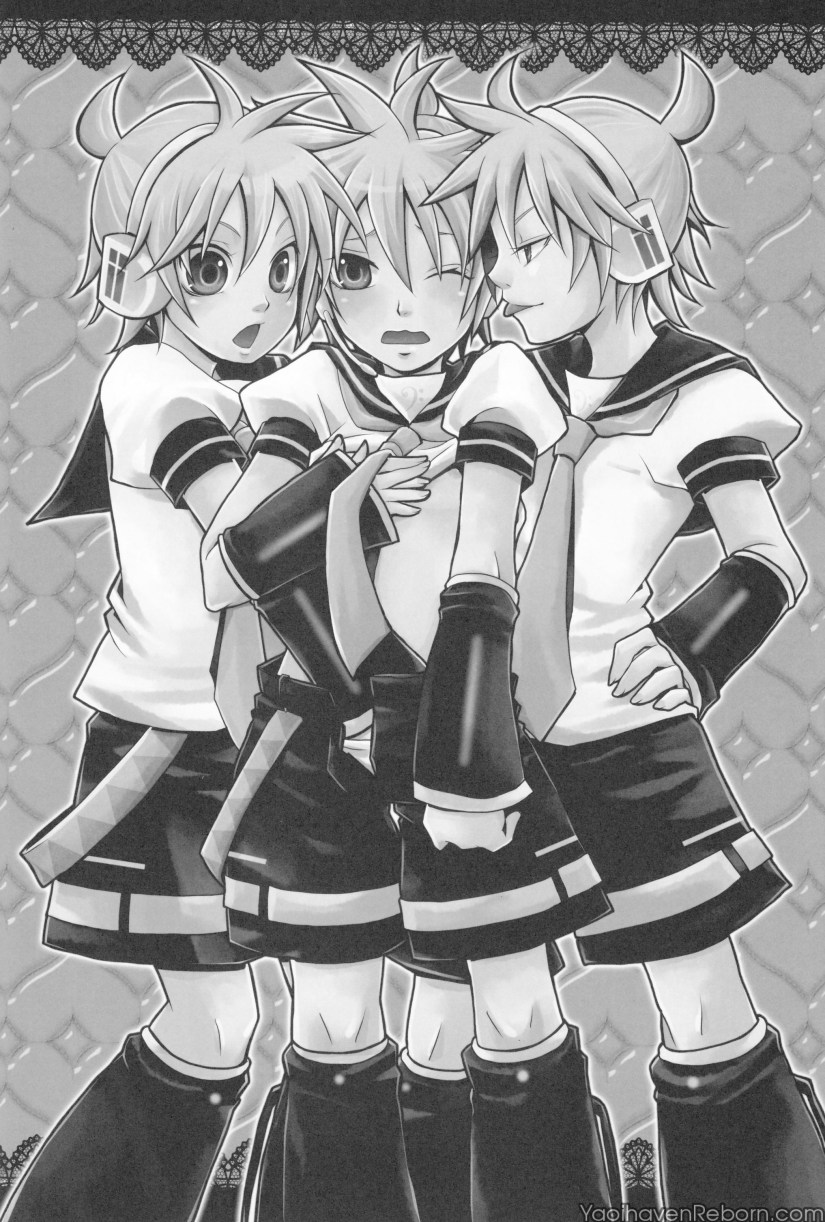 [よもすがら (よもぎりんご)] レンがたりません!! (VOCALOID) [英訳]