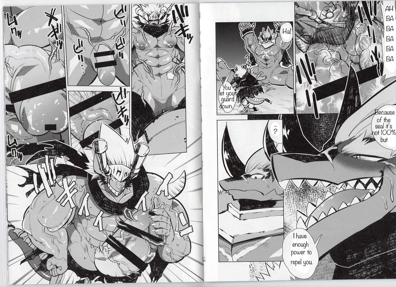 (けもケット6) [うるさい黒鉛 (畑)] 堕ちる魔王竜 (フューチャーカード バディファイト) [英訳]