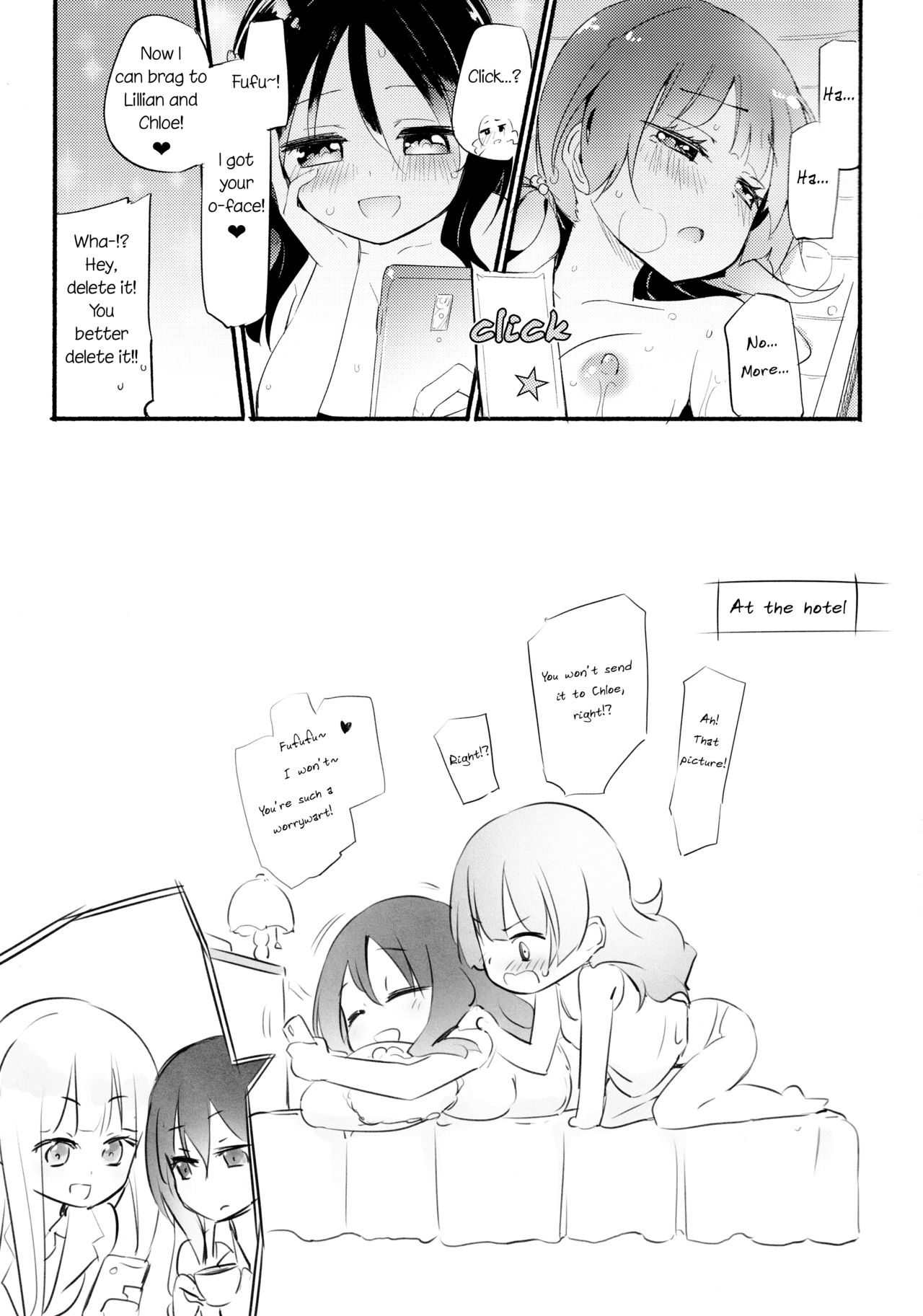 (C92) [ほむら屋★プレアデス (焔すばる)] Magical Nipple Kiss Brilliant [英訳]