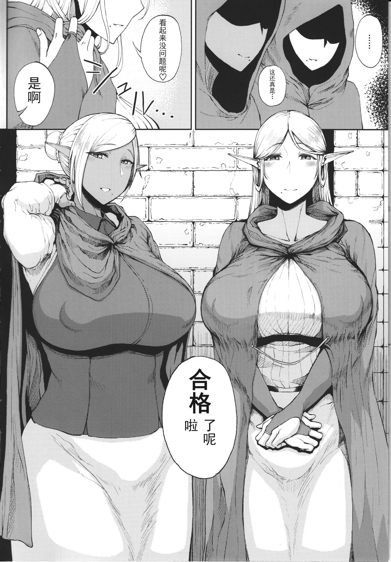 (C92) [タニシ屋 (たにし)] エルフの婿取り [中国翻訳]