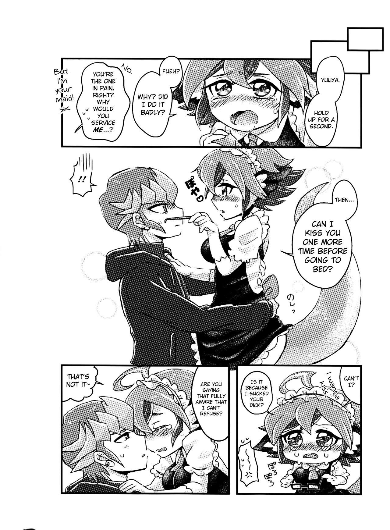 (千年☆バトル フェイズ18) [けもっこ団地 (丸花)] 零児専属 めいどらや! (遊☆戯☆王ARC-V) [英訳]