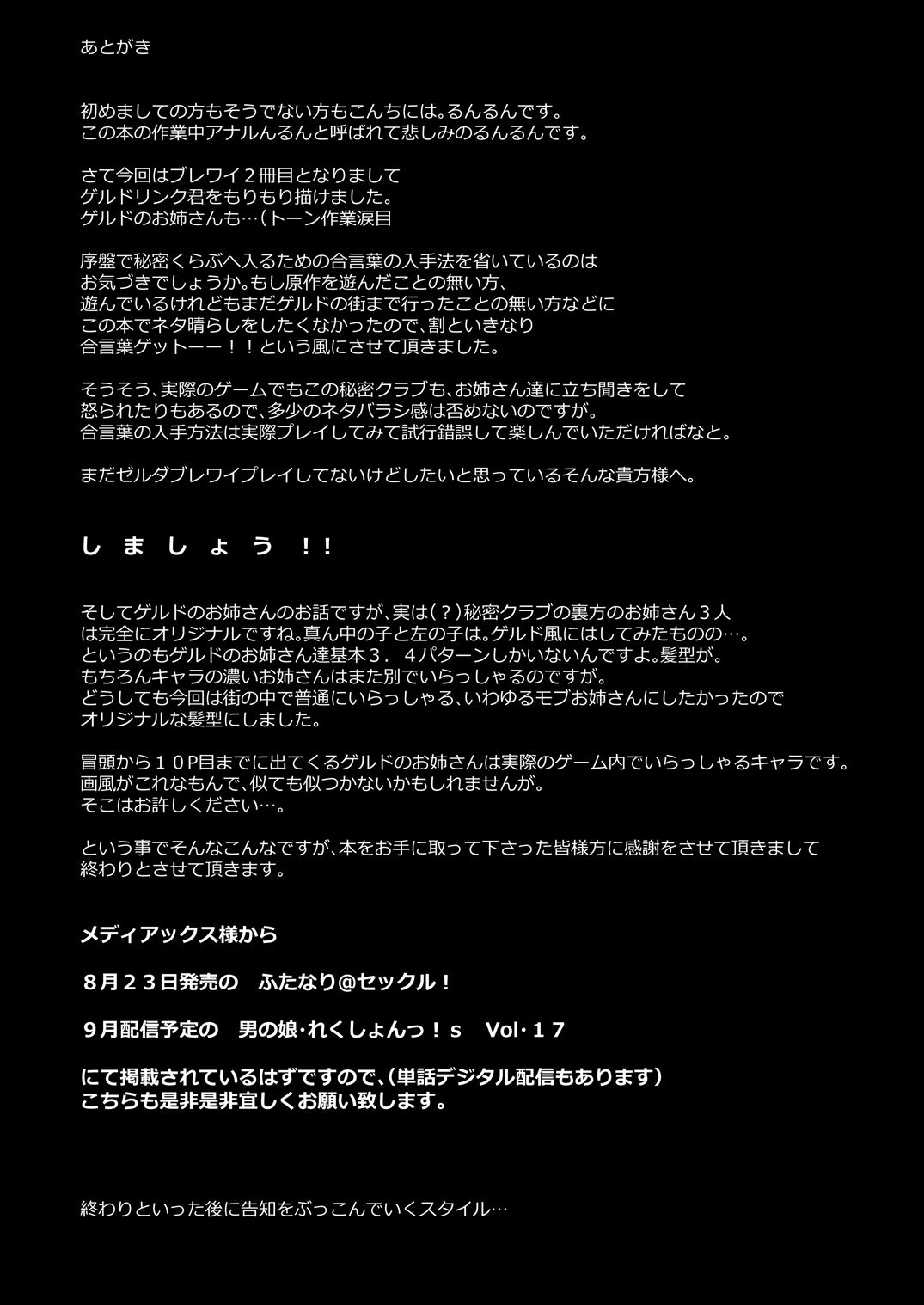 [まるちぃず (るんるん)] 英傑勇者の秘密アルバイト (ゼルダの伝説) [DL版]