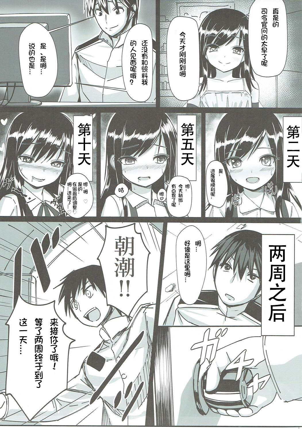 (C90) [スタイリッシュ丸投げ (パトリシア)] 朝潮ちゃん 改装計画 (艦隊これくしょん -艦これ-) [中国翻訳]