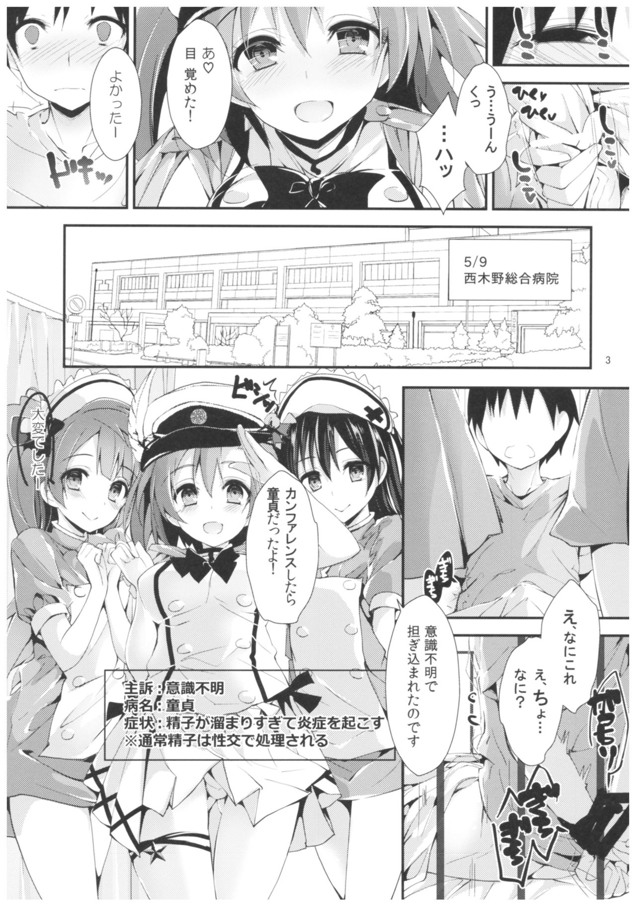 (COMIC1☆11) [八木崎銀座 (八神秋一)] NURSE AID FESTA Vol.2 (ラブライブ!)