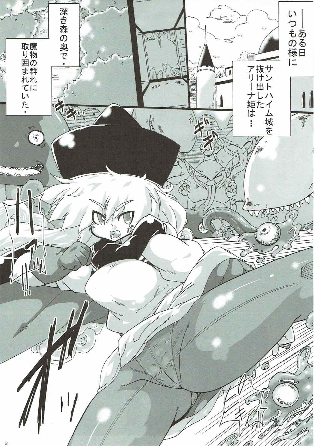 (COMIC1☆9) [ゆずぽん酢 (さこきち)] 異種姦苗床姫 ―おてんば姫の産卵― (ドラゴンクエストIV)