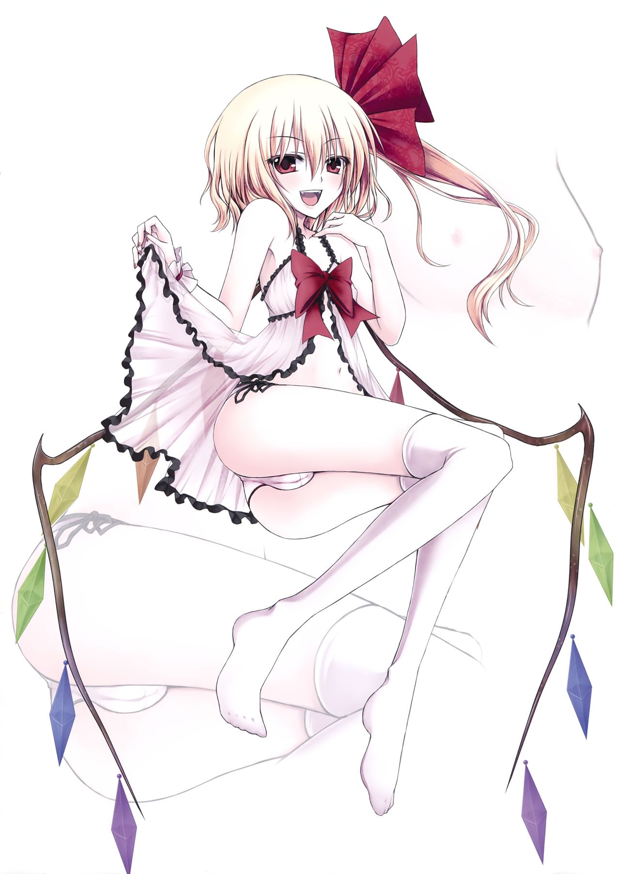 (C77) [胡蝶夢、夢の境界 (泡沫、Suzu猫。)] 異形の翼娘 (東方Project)