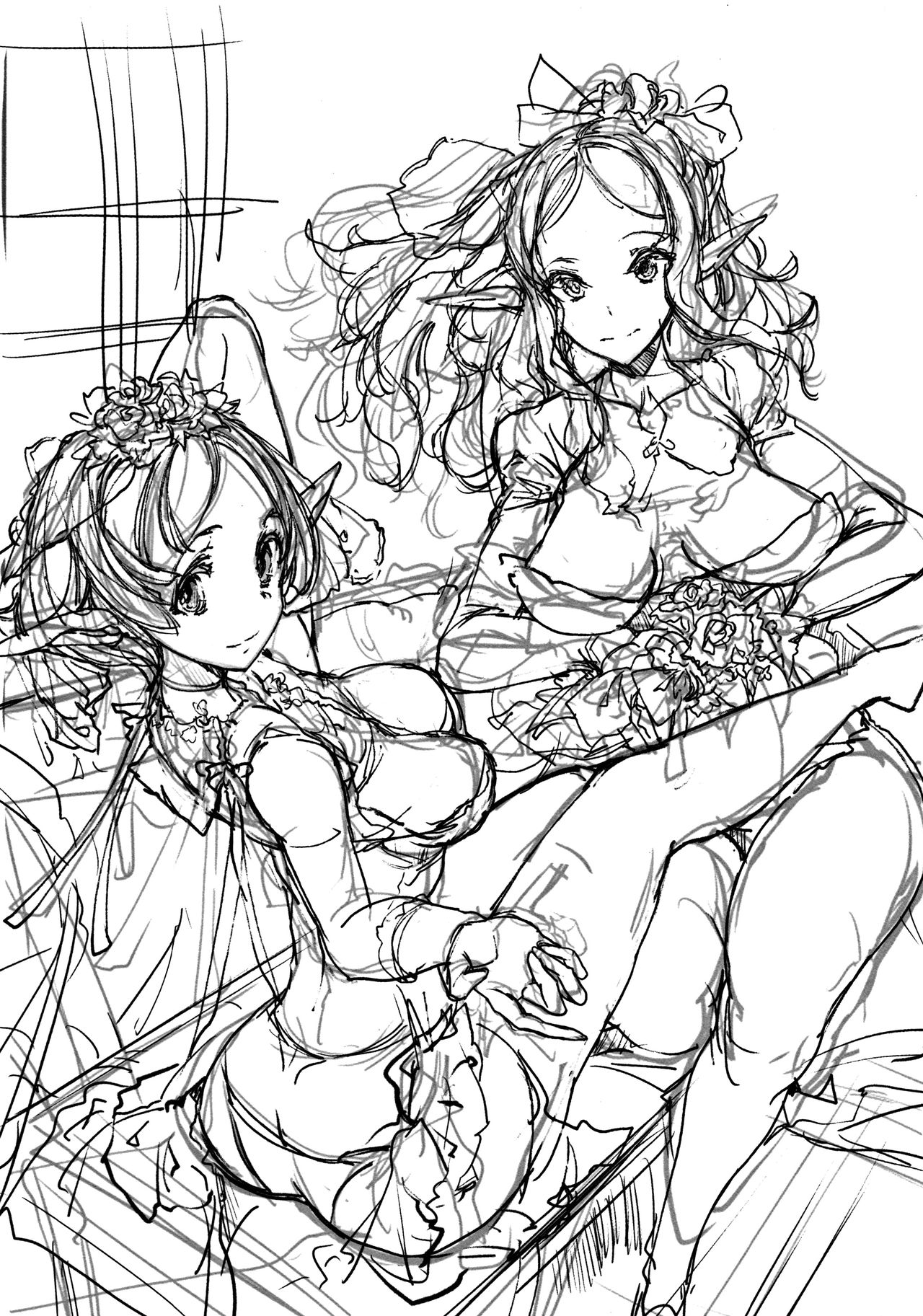 [袁藤沖人] エルフの嫁入り + 8P小冊子 [中国翻訳]