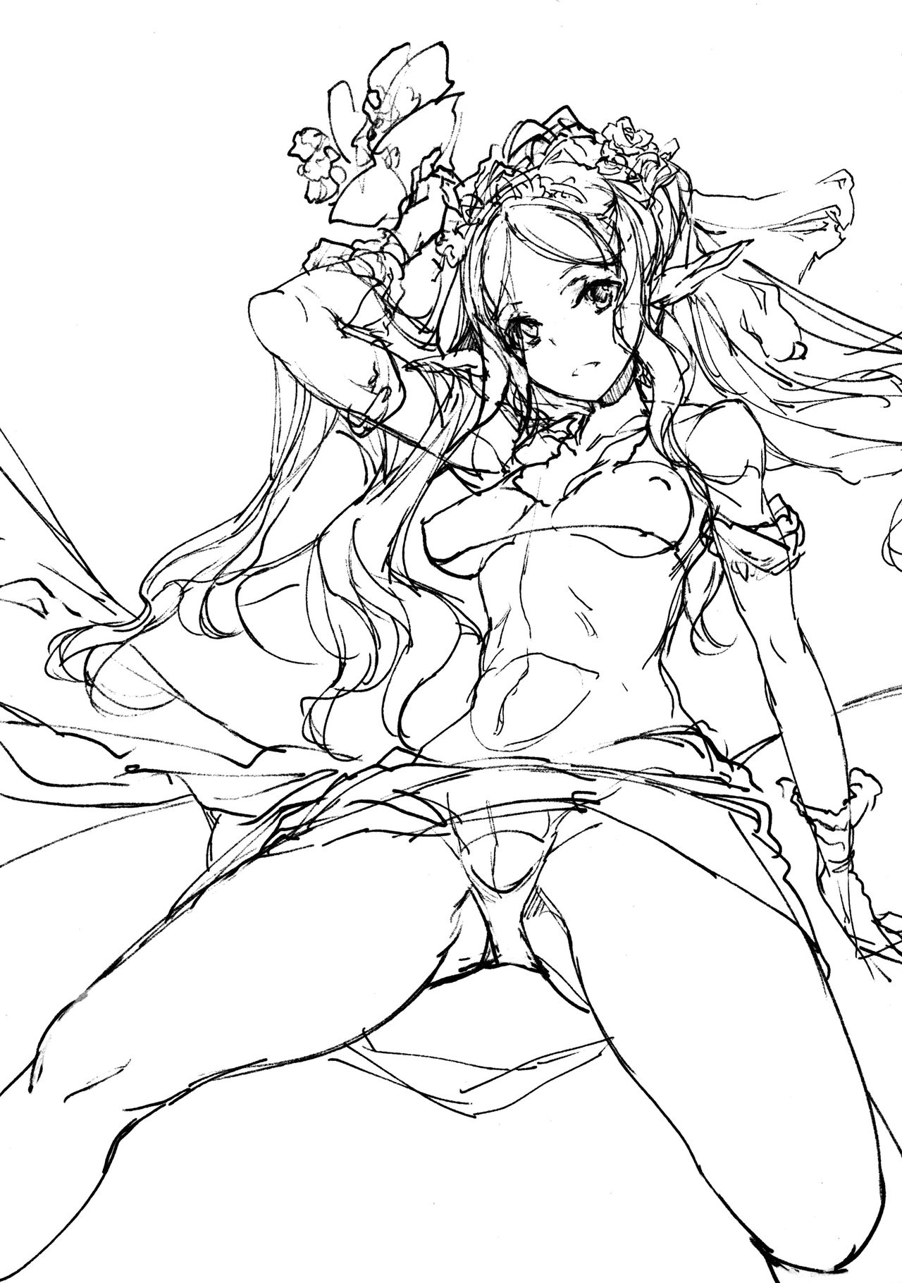 [袁藤沖人] エルフの嫁入り + 8P小冊子 [中国翻訳]