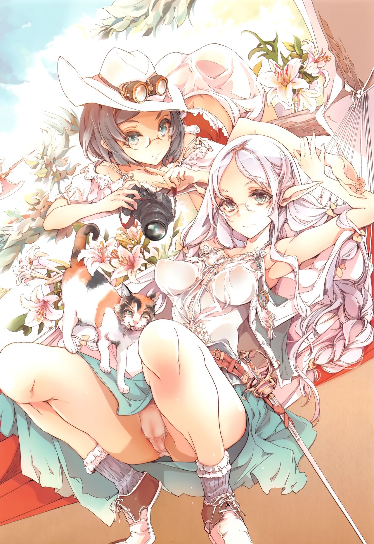 [袁藤沖人] エルフの嫁入り + 8P小冊子 [中国翻訳]