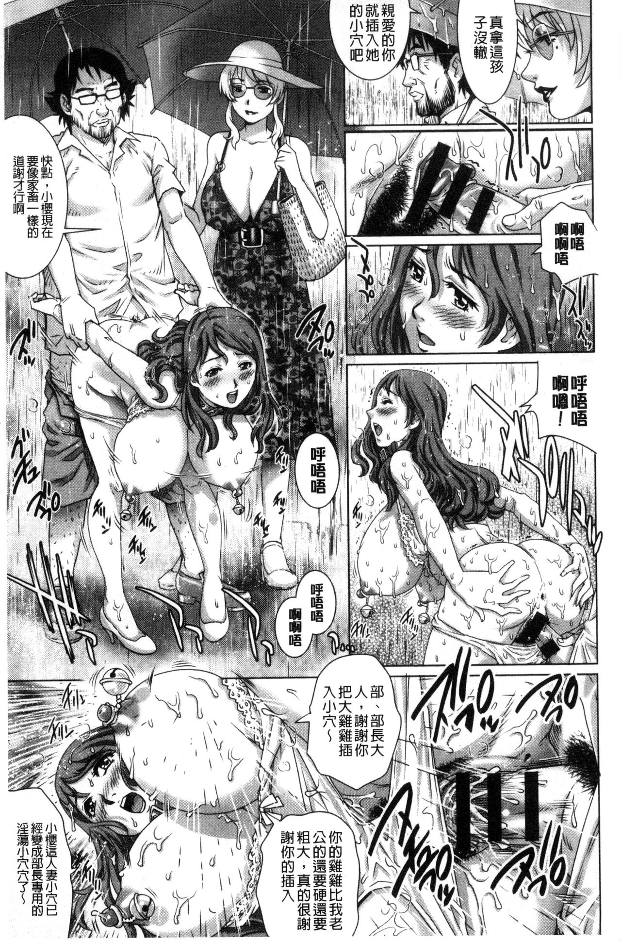 [やながわ理央] ネトラレ愛玩妻 [中国翻訳]