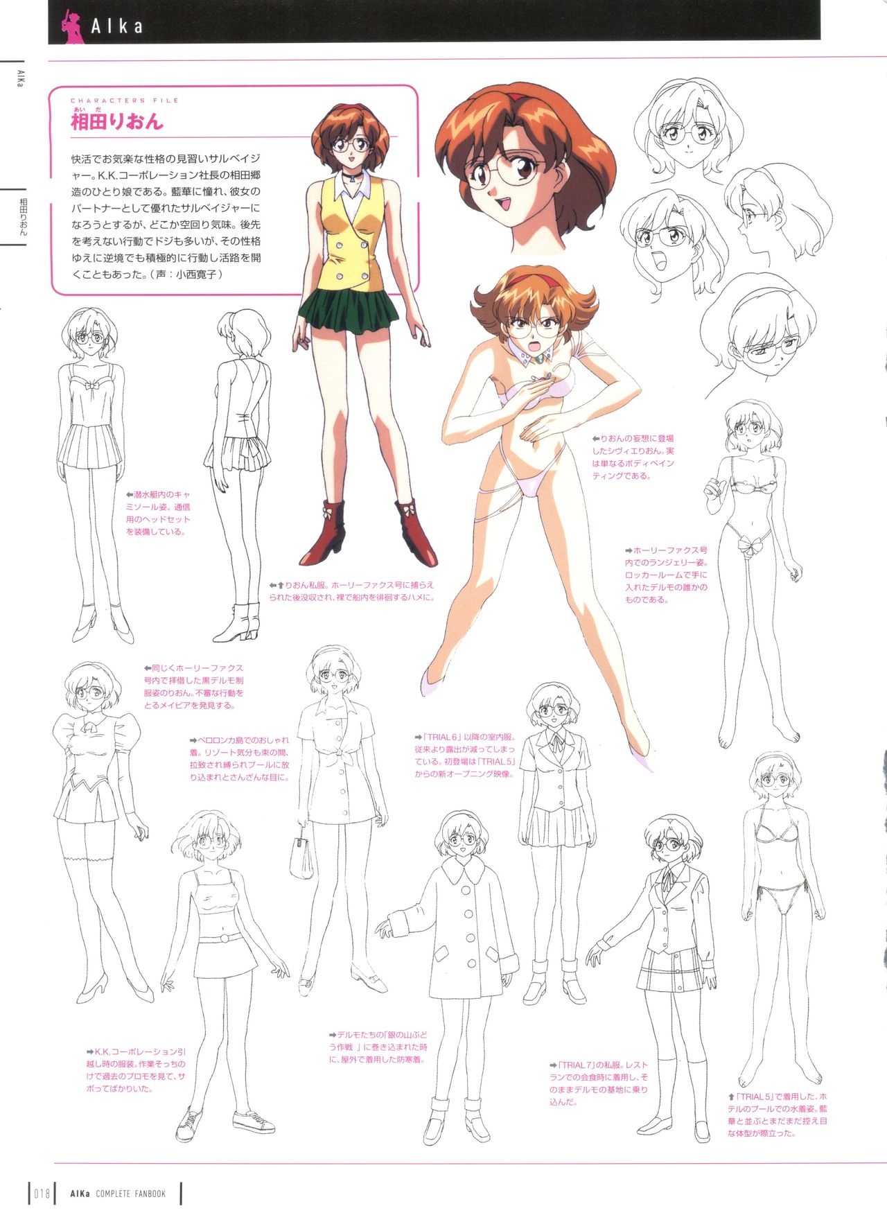 アイカコンプリートファンブック