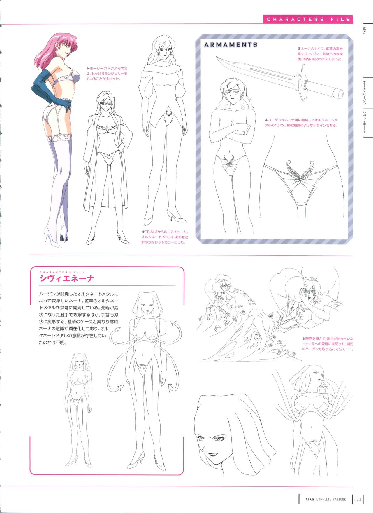 アイカコンプリートファンブック