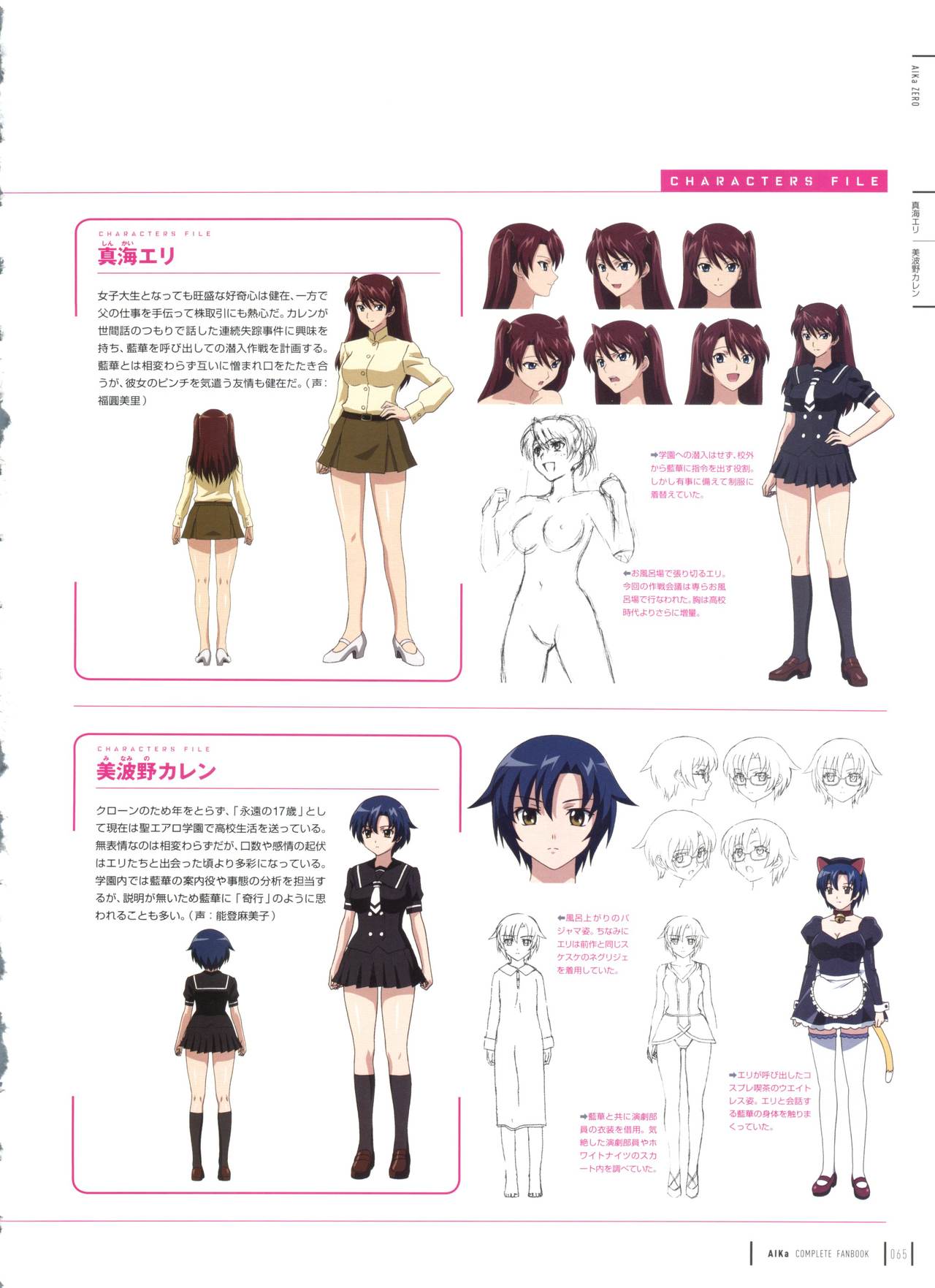 アイカコンプリートファンブック