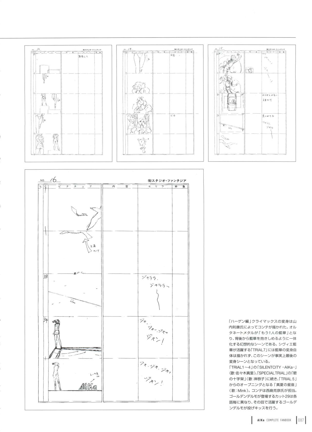 アイカコンプリートファンブック
