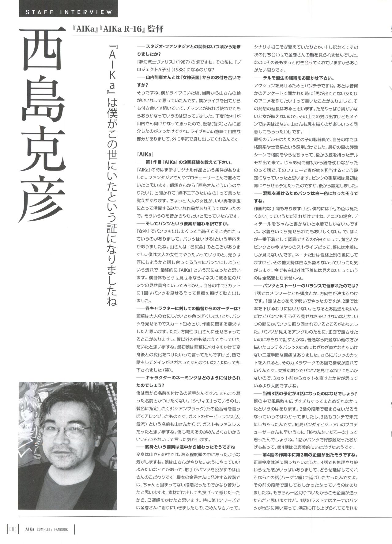 アイカコンプリートファンブック