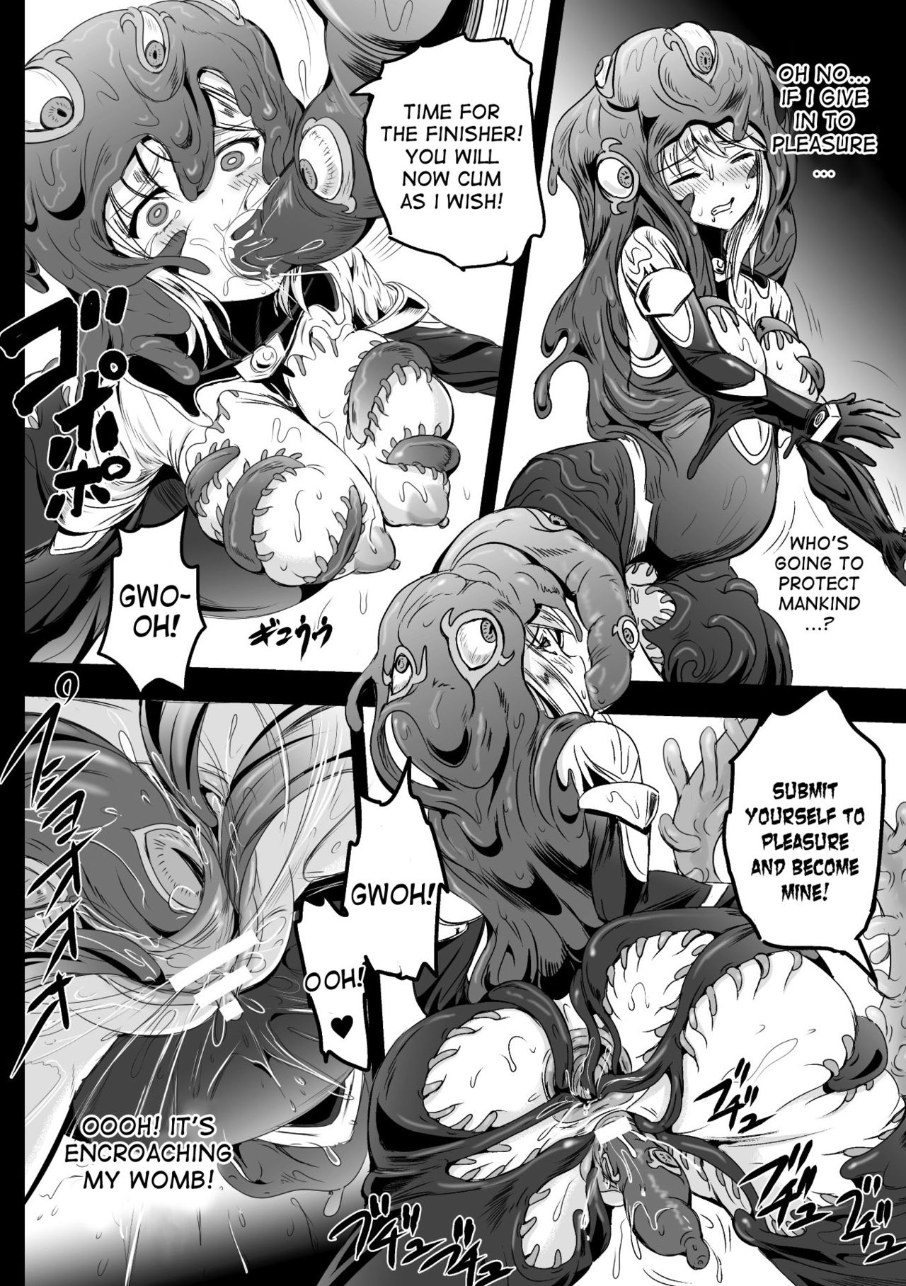 [菅野タカシ] アンチェ淫・ハート (二次元コミックマガジン 触手鎧に全身を犯され無限絶頂！ Vol.5) [英訳] [DL版]