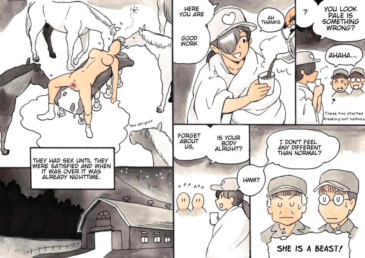 [pink-noise (みずいろ めがね)] どうぶつ農場 [英訳]