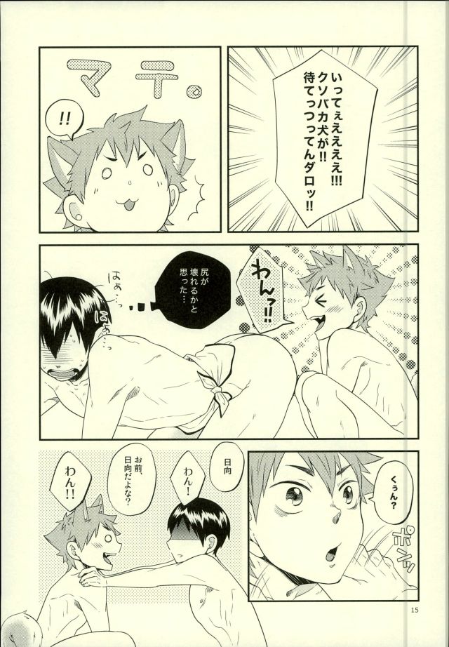 (C88) [Parade (磯谷かし)] 俺の彼氏が犬に取り憑かれまして。 (ハイキュー!!)