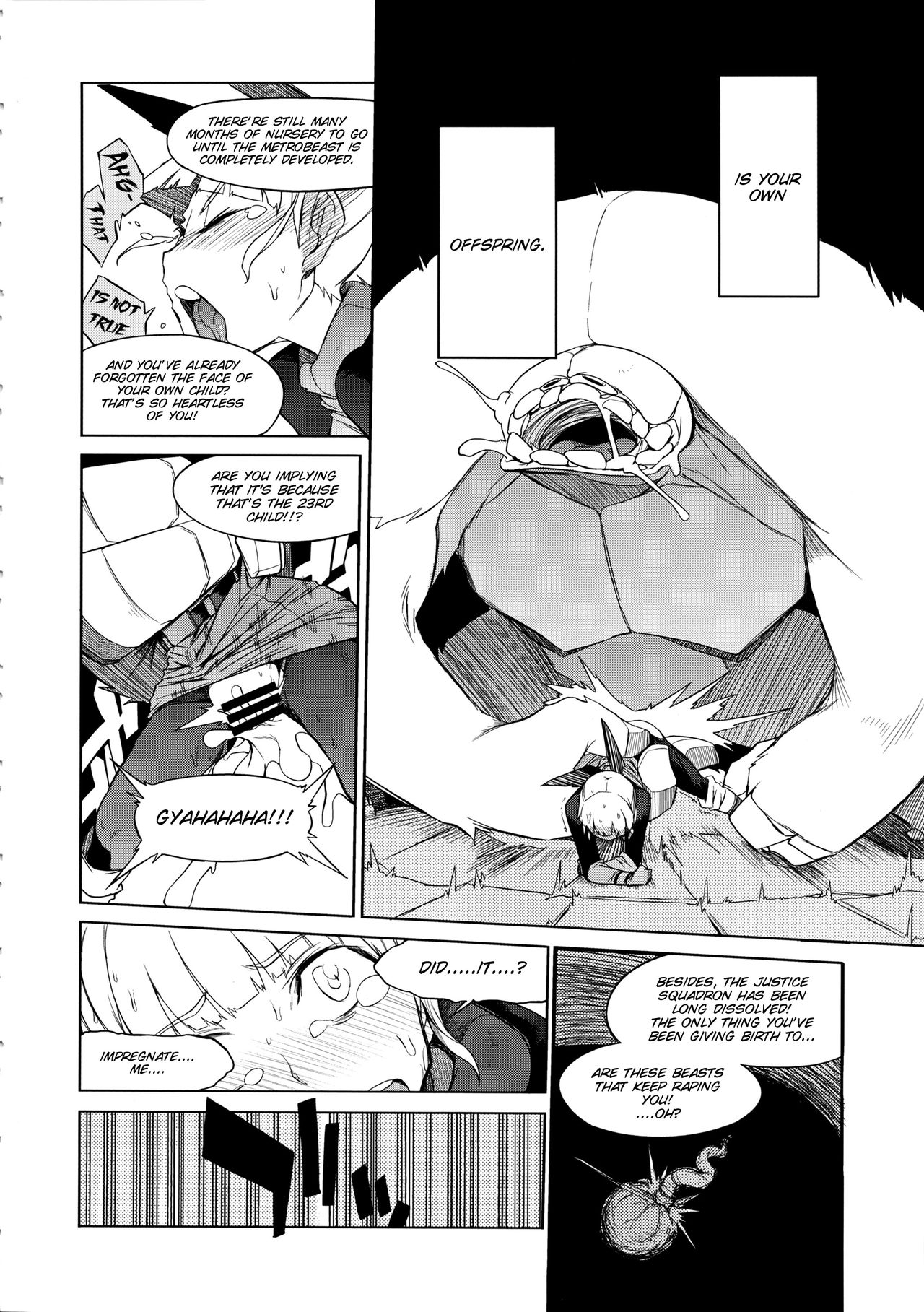 (C85) [Naitou2 (F4U)] the Pink 特撮ヒロイン掴まえた!!! part B [英訳]