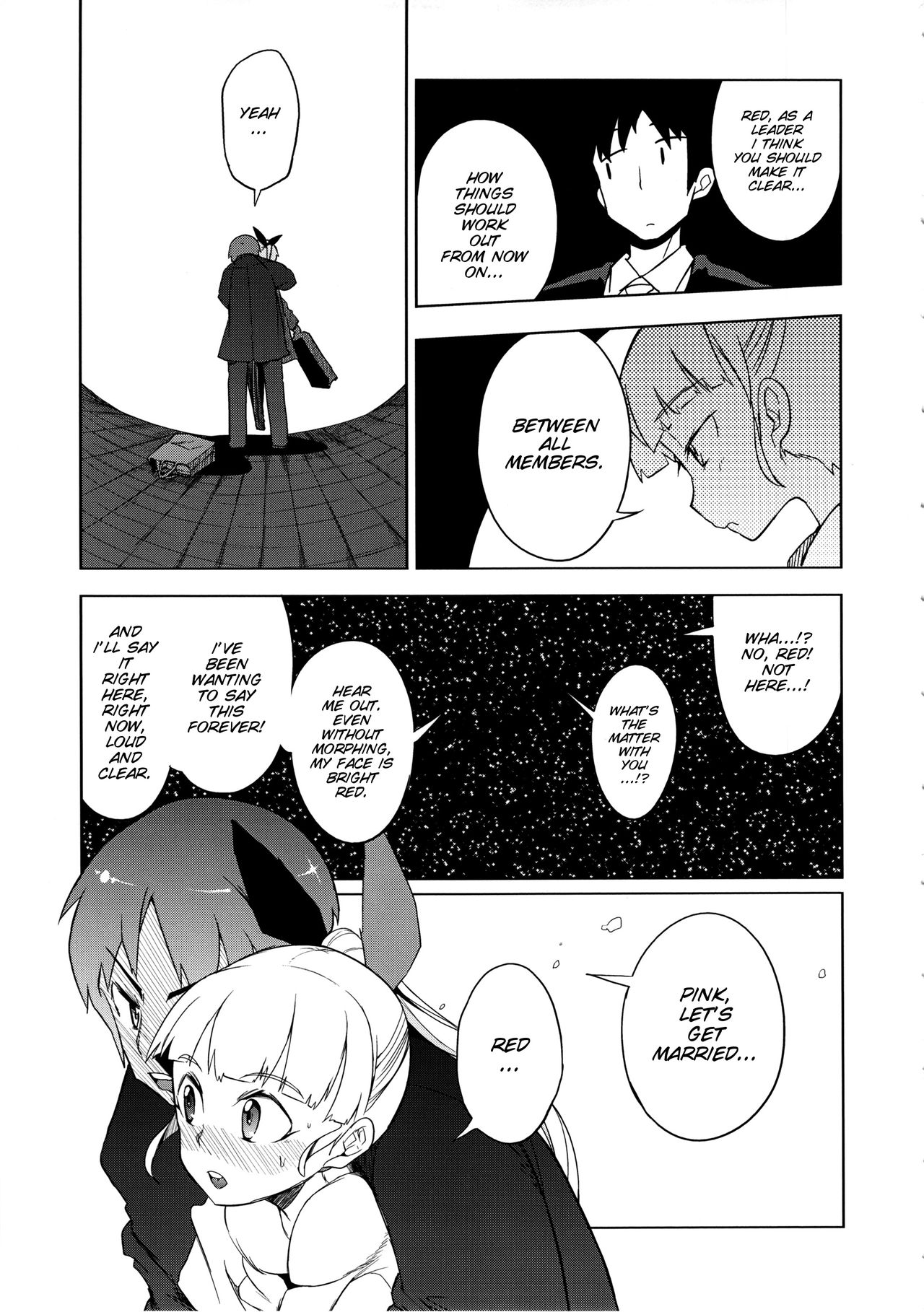 (C85) [Naitou2 (F4U)] the Pink 特撮ヒロイン掴まえた!!! part B [英訳]
