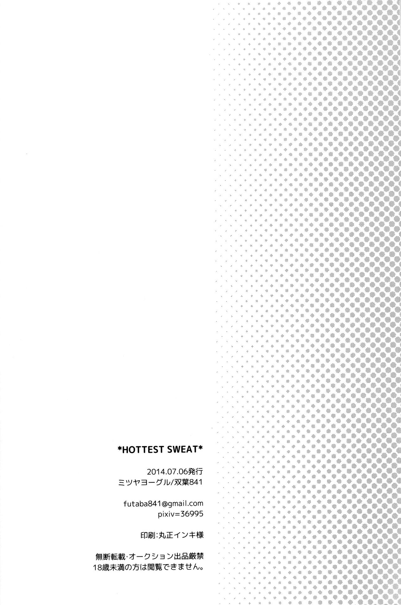 (全開ケイデンス) [ミツヤヨーグル (双葉841)] HOTTEST SWEAT (弱虫ペダル) [英訳]