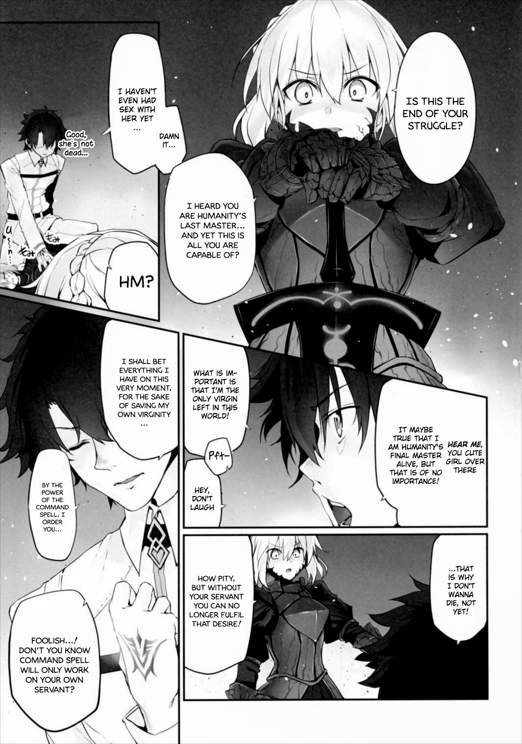 (サンクリ2017 Winter) [Marked-two (スガヒデオ)] Marked girls vol.13 (Fate/Grand Order) [英訳]