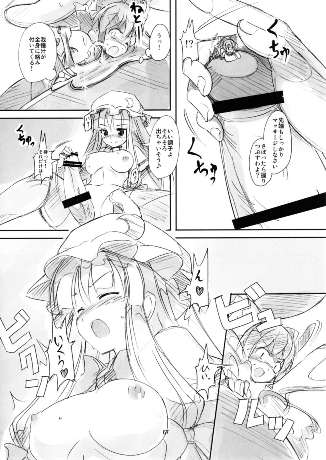 (例大祭14) [TEDDY-PLAZA (瀬尾辰也)] 射命丸教授の比率的愛情 (東方Project)
