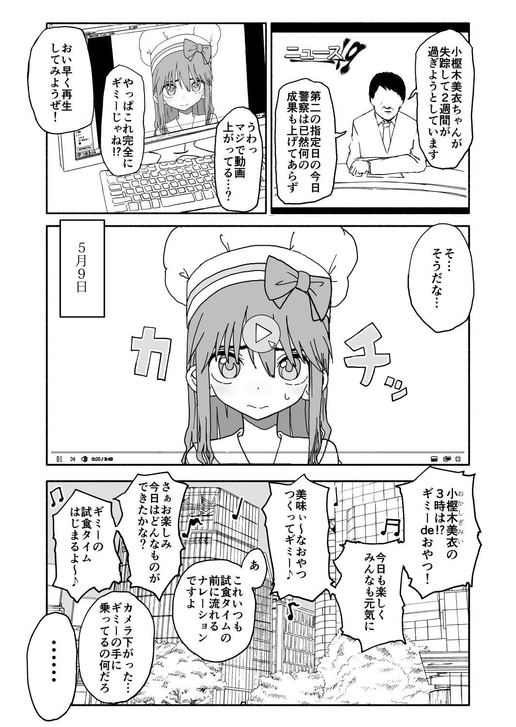 [太ったおばさん] お菓子作りアイドル☆ギミー！監禁調教漫画