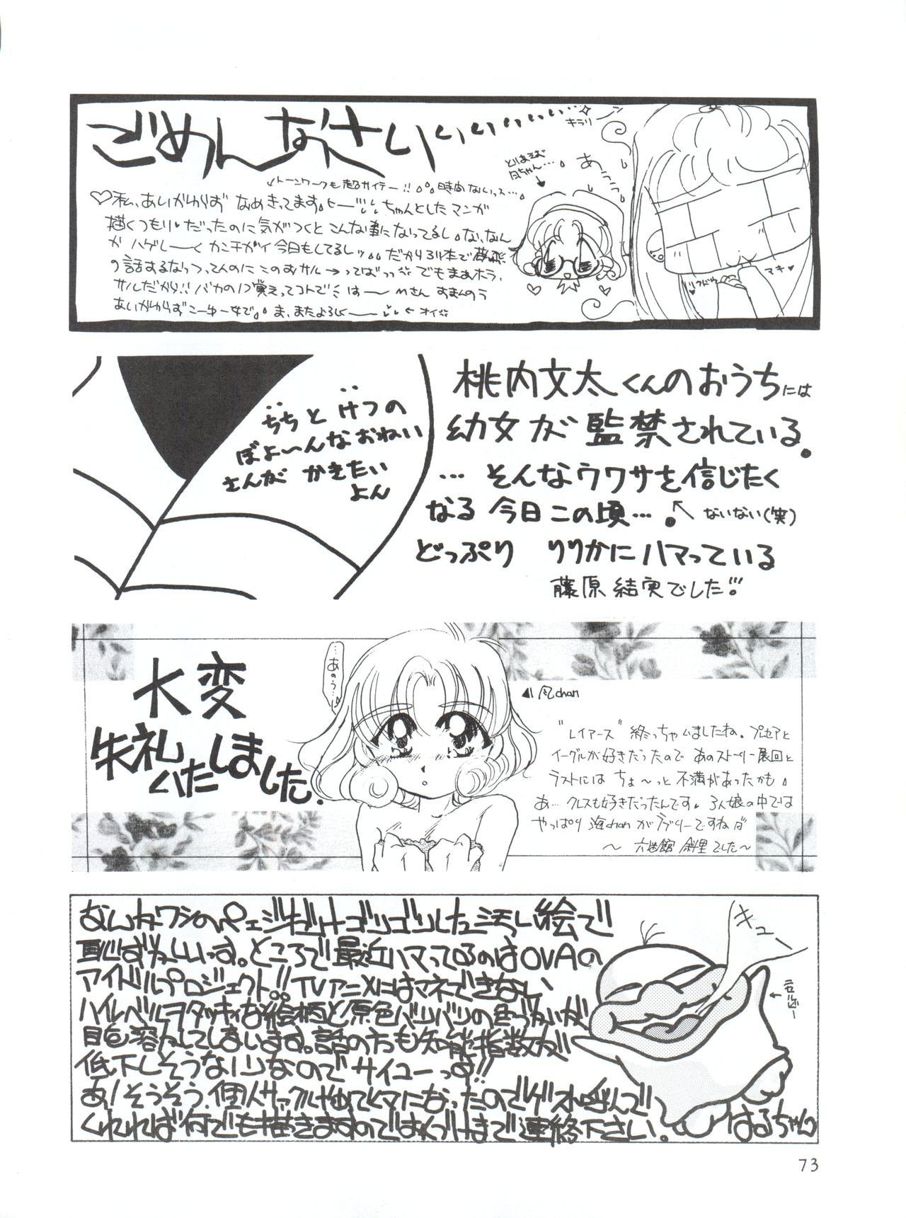 [MELT-DOWN (九十九K1)] WIEGE II (怪盗セイント・テール、 飛べ! イサミ、魔法騎士レイアース、新世紀エヴァンゲリオン)