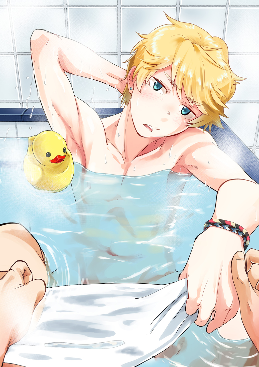 [エイチジジョウ (たかみや)] Bathroom magic - 三船リオ - [DL版]