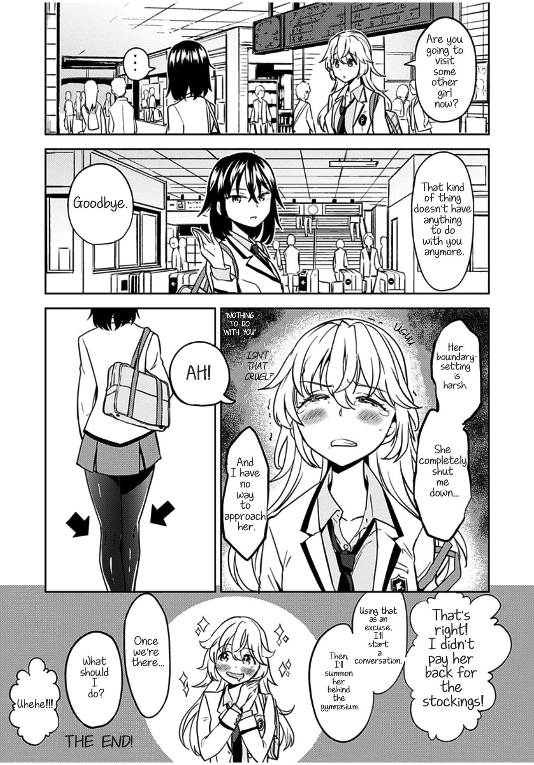 [あやね] 嘘をつかねば百合にはなれぬ のオマケ漫画 (エキダレ) [英訳] [DL版]