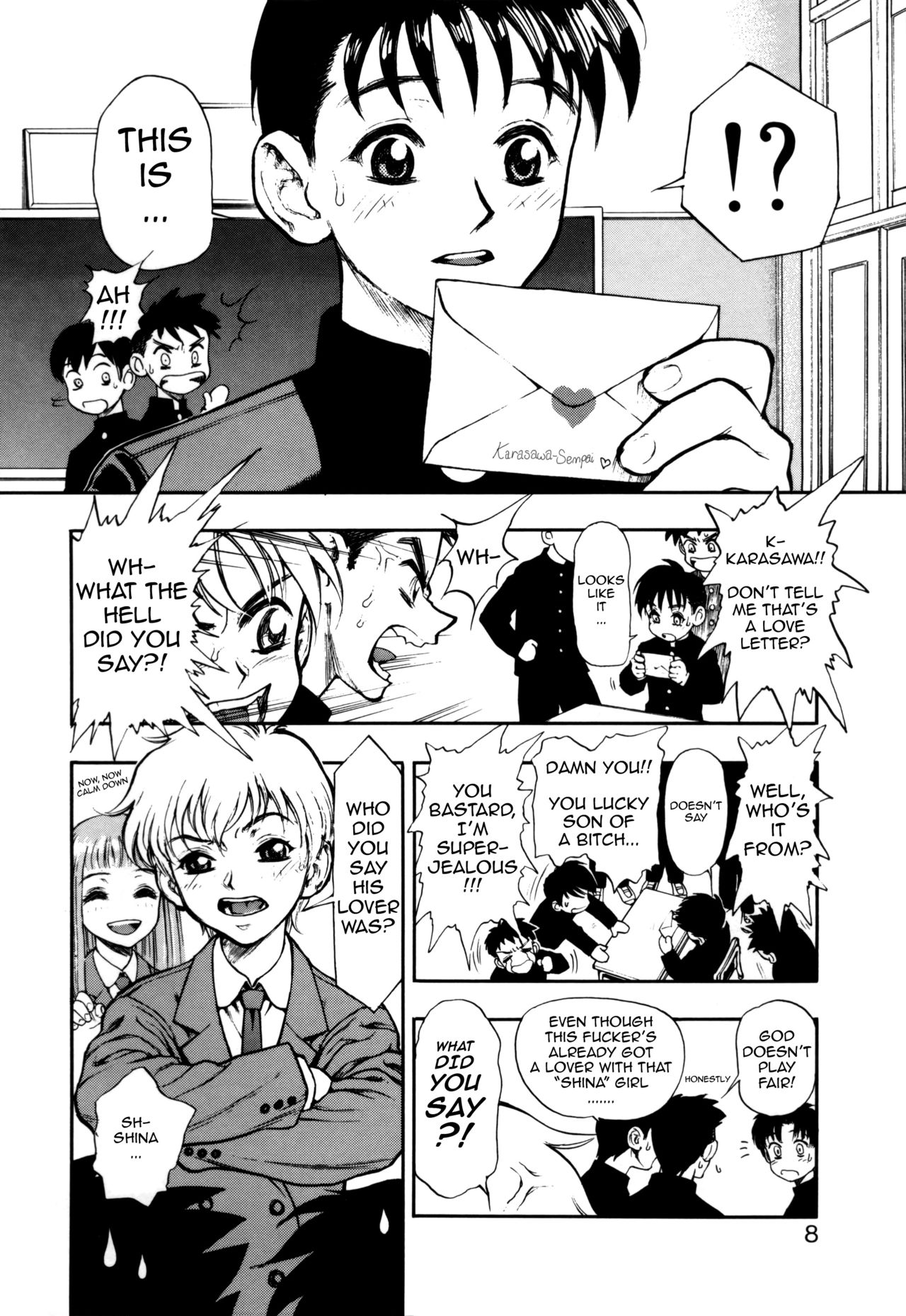 [水無月十三] ずっとずっと好きだった… 第1-6話 [英訳]